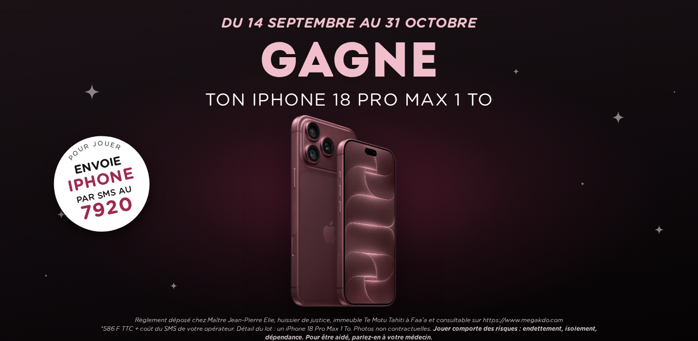 Gagne le gros lot MEGA KDO !